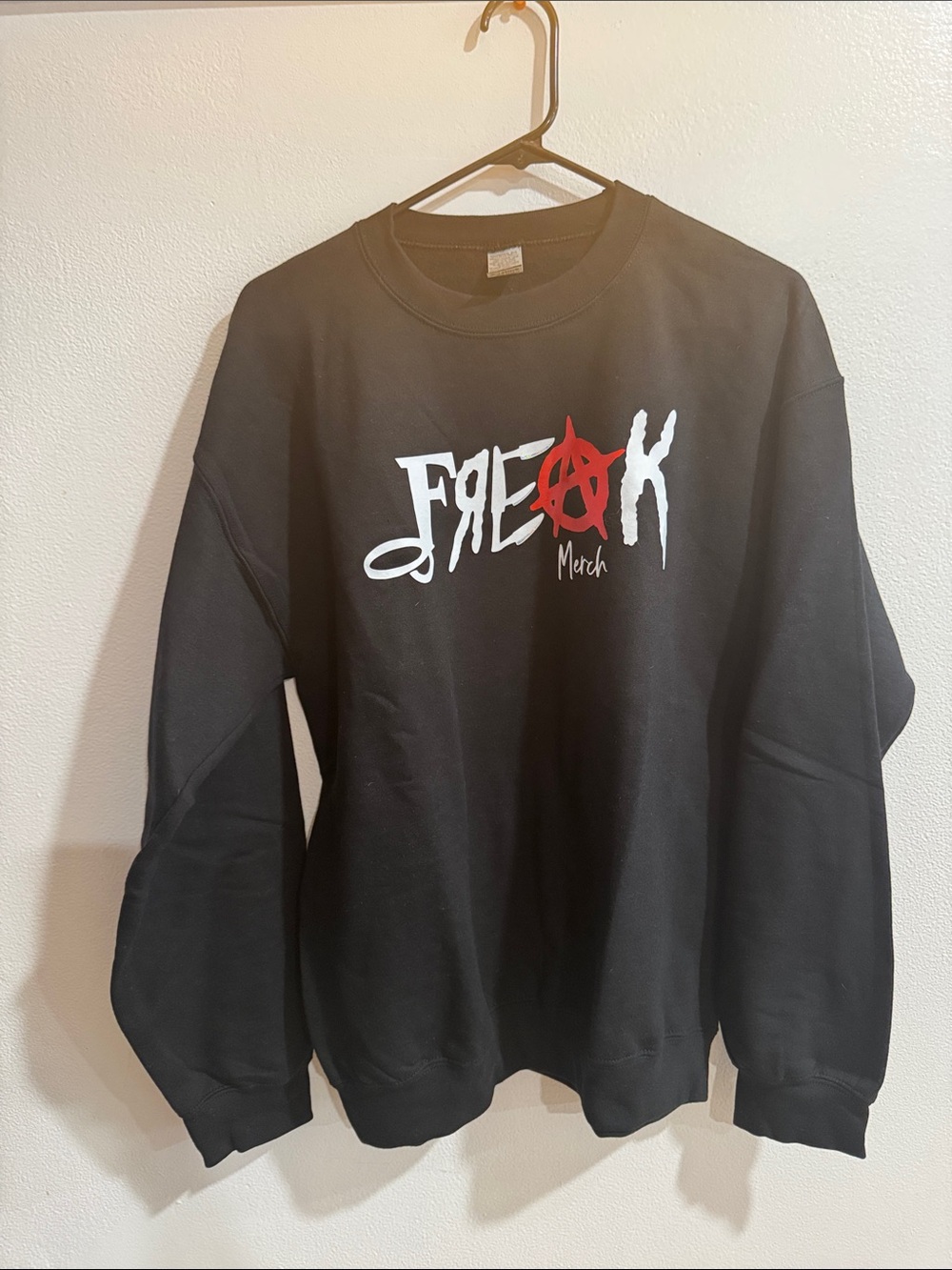 Freak Merch Crewneck Sweatshirt size Medium